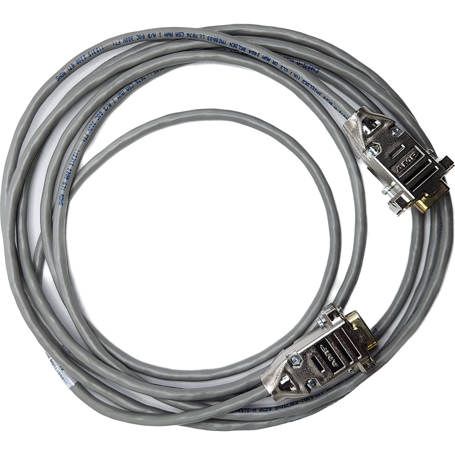 Motorola 0185571U06 Shielded Serial Cable – DB9 Male to DB9 Male Connector