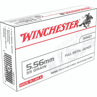 Winchester WM193K USA 5.56mm 55 GR FMJ 20 Rounds
