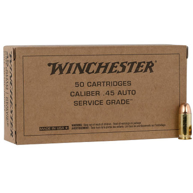 Winchester SG45W USA 45ACP 230 GR FMJ 50 Rounds