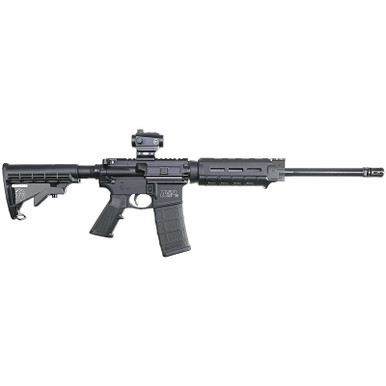 Smith & Wesson M&P15 Sport II OR Magpul MOE with CTS-103 5.56 NATO 16" Barrel Fixed Synthetic Black Stock Black Matte/Black Armornite Barrel 30rd