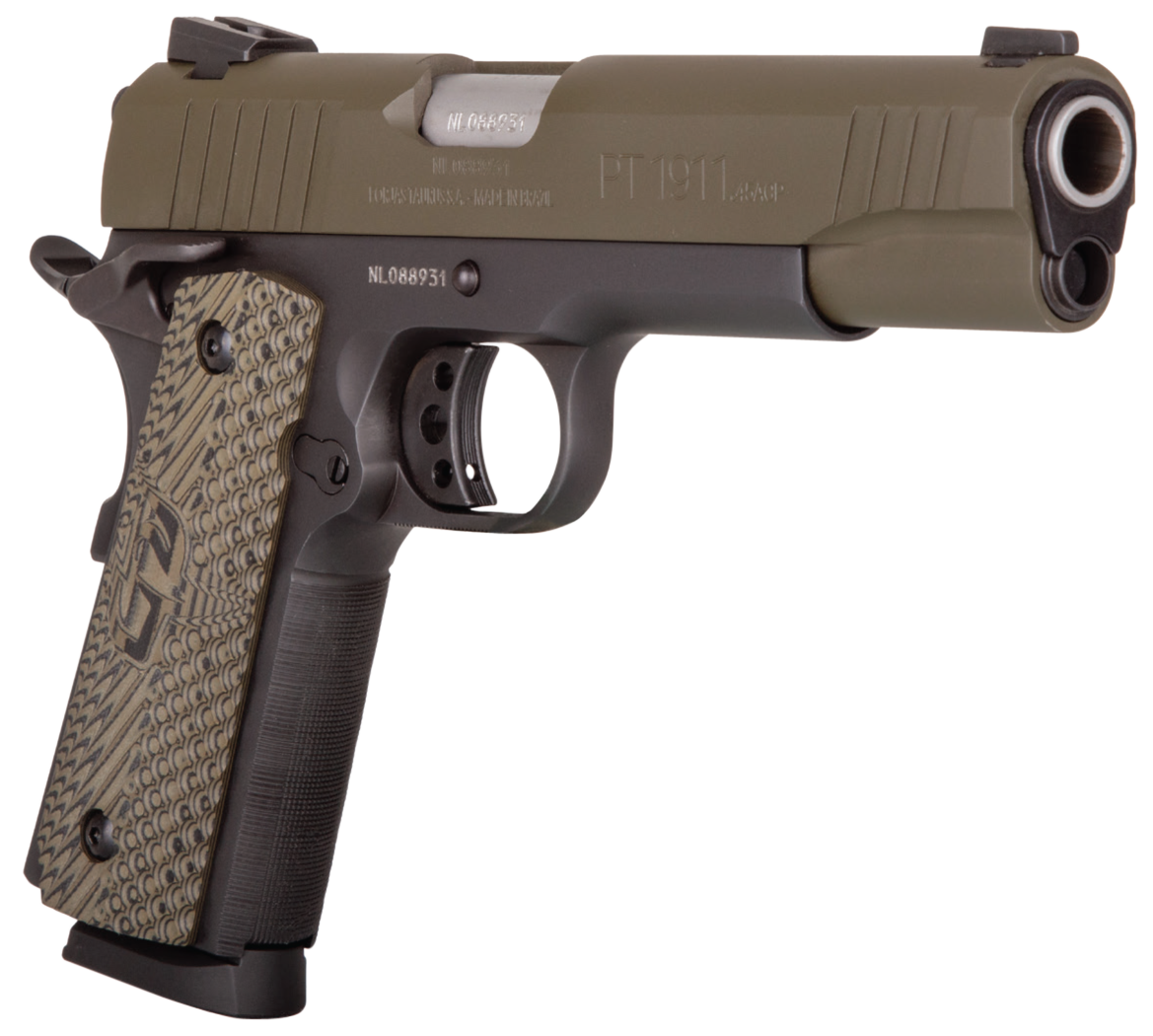 Taurus 1911 45 ACP 5" Mil-Spec Green Cerakote Pistol