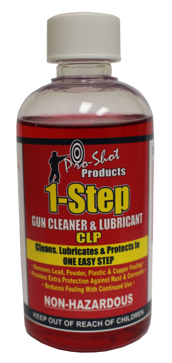Pro-Shot 1-Step Cleaner/Lubricant Eight Ounce Bottle