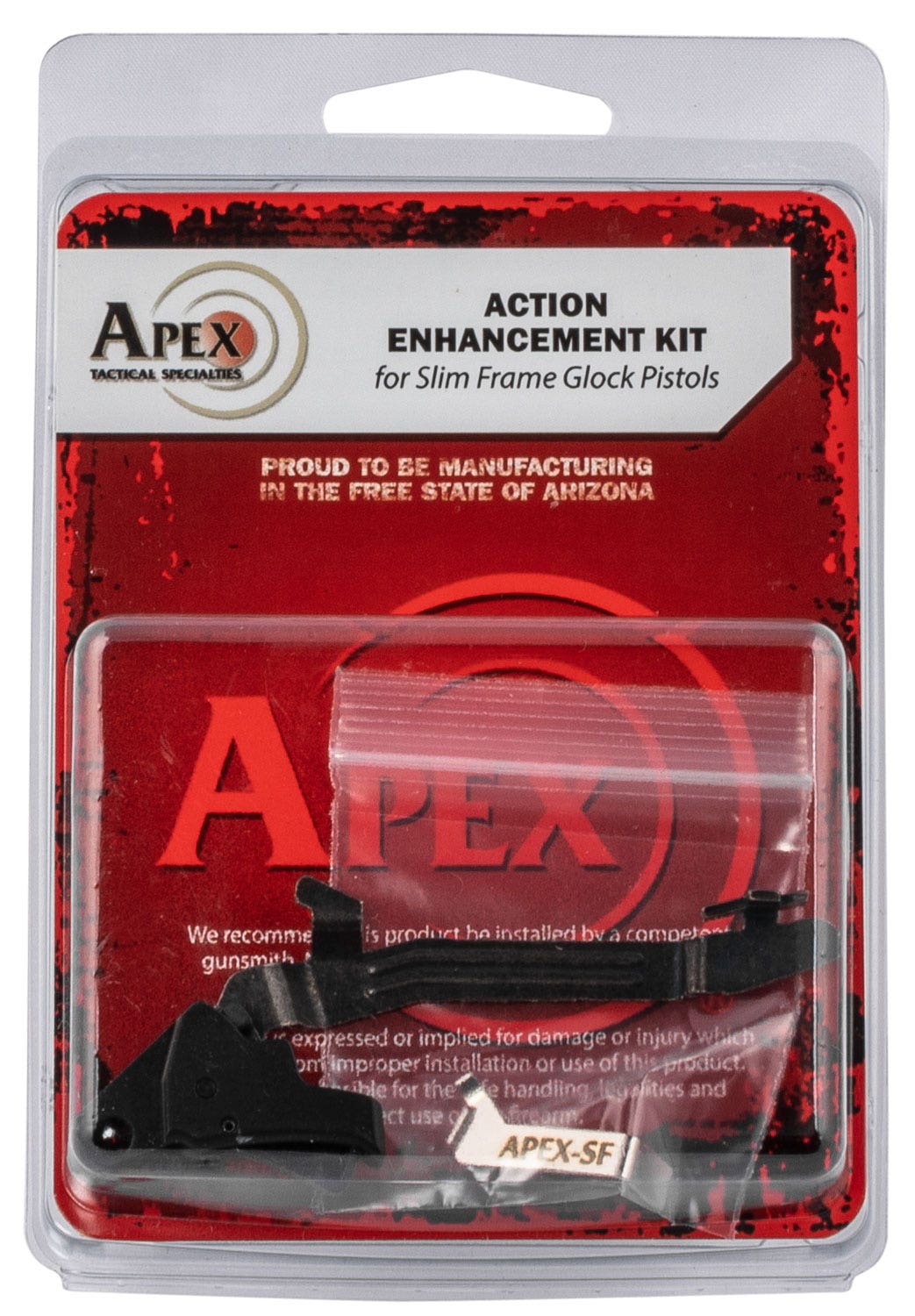 Apex Tactical Action Enhancement Kit Black Drop-in Trigger Glock 43/43X/48