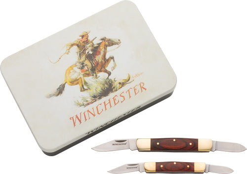 Winchester Knife Ss/wood - Stockman Combo W/knife Tin