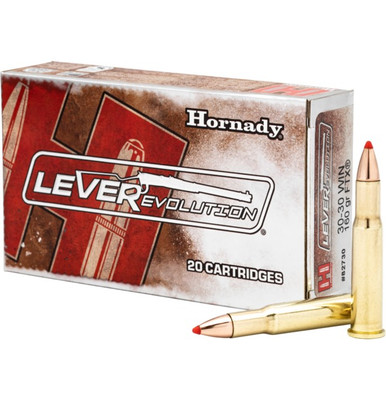Hornady LEVERevolution .30-30 Winchester 160gr Flex Tip eXpanding 20Rnd Rifle Ammunition