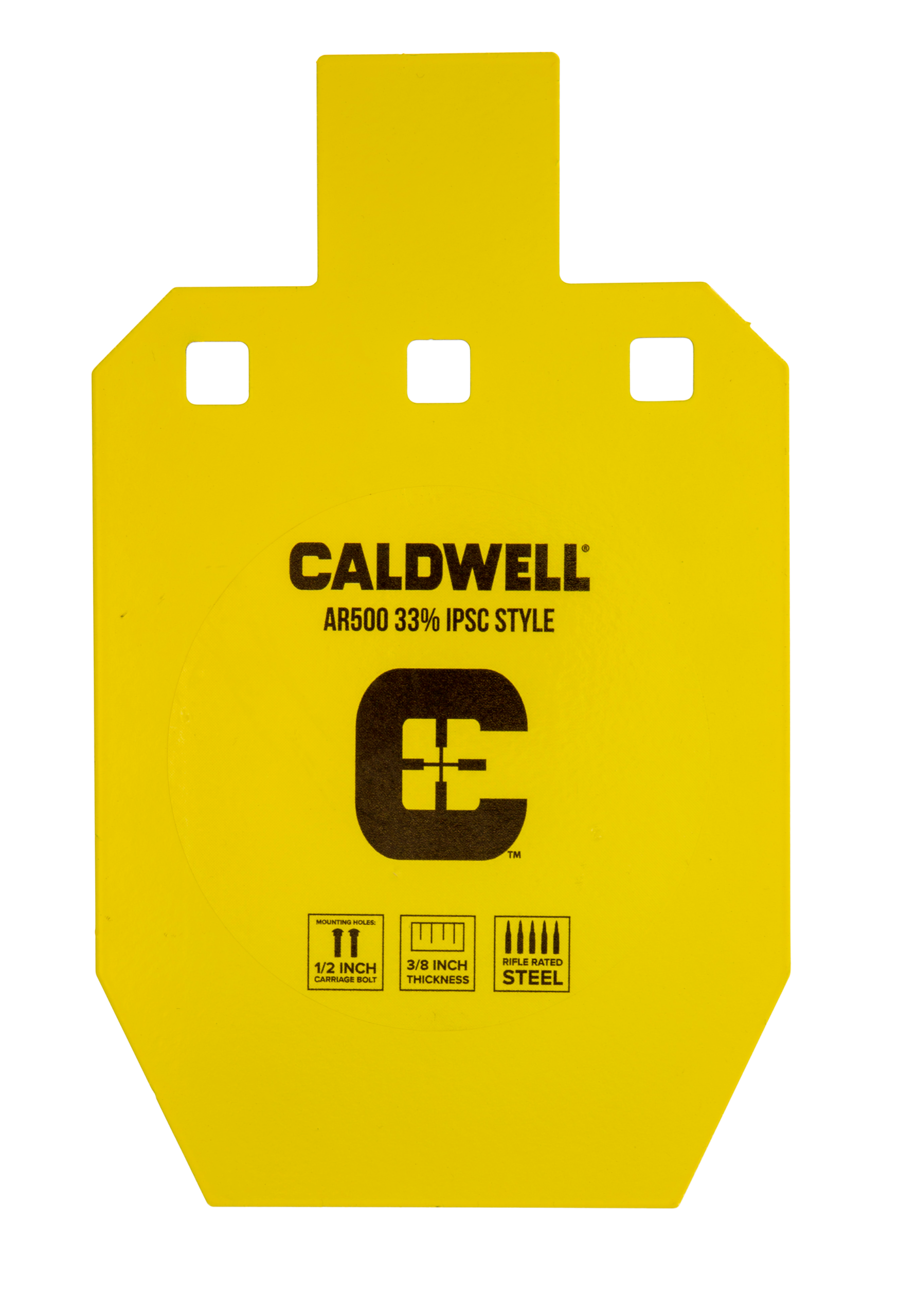 Caldwell Ipsc, Cald 1116697  Ar500 33% Ipsc Steel