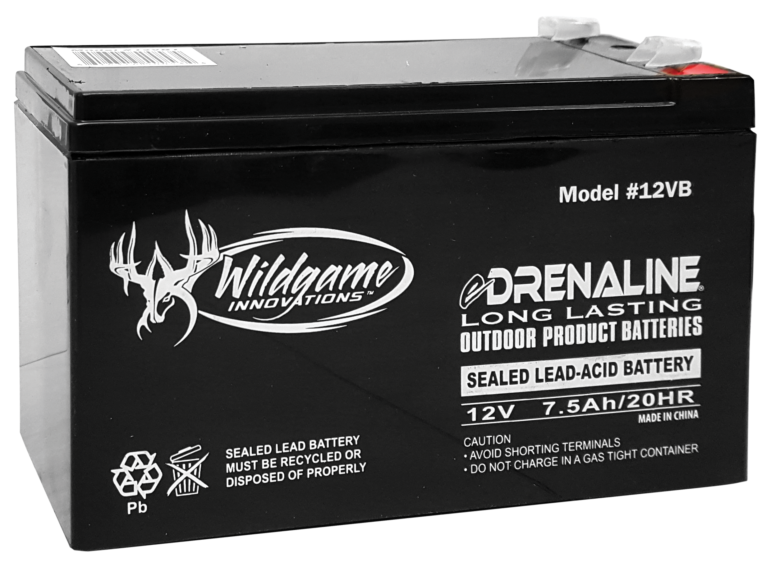 Wildgame Innovations Gsm Rechargeable Battery, Wgi-wgibt0011 12v Edrenaline Rechargeable Battery
