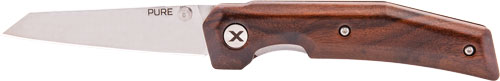 Woox Knife Pure Folder 3.5" - American Walnut Handle