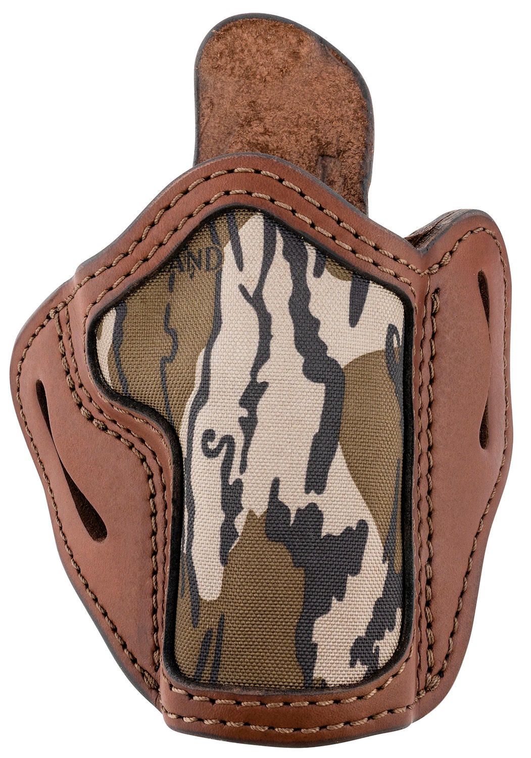 1791 Gunleather BHC OWB Mossy Oak/Brown Leather Fits Sig P320 Springfield XDM Belt Slide Mount RH