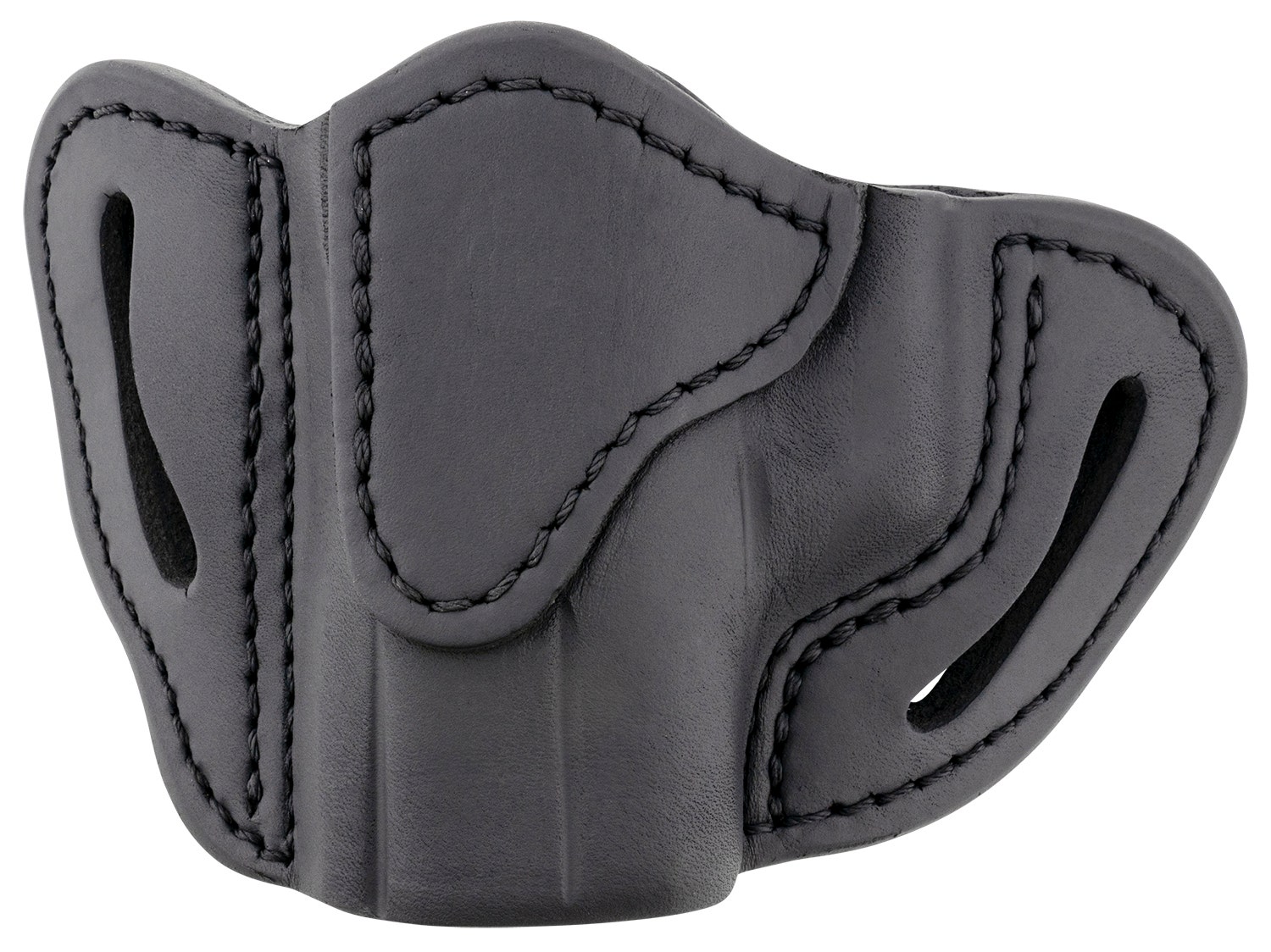 1791 Gunleather BHC Optic Ready OWB Stealth Black Leather Fits Glock 42, 43, 43X Sig P365 Size C Belt Slide Mount LH