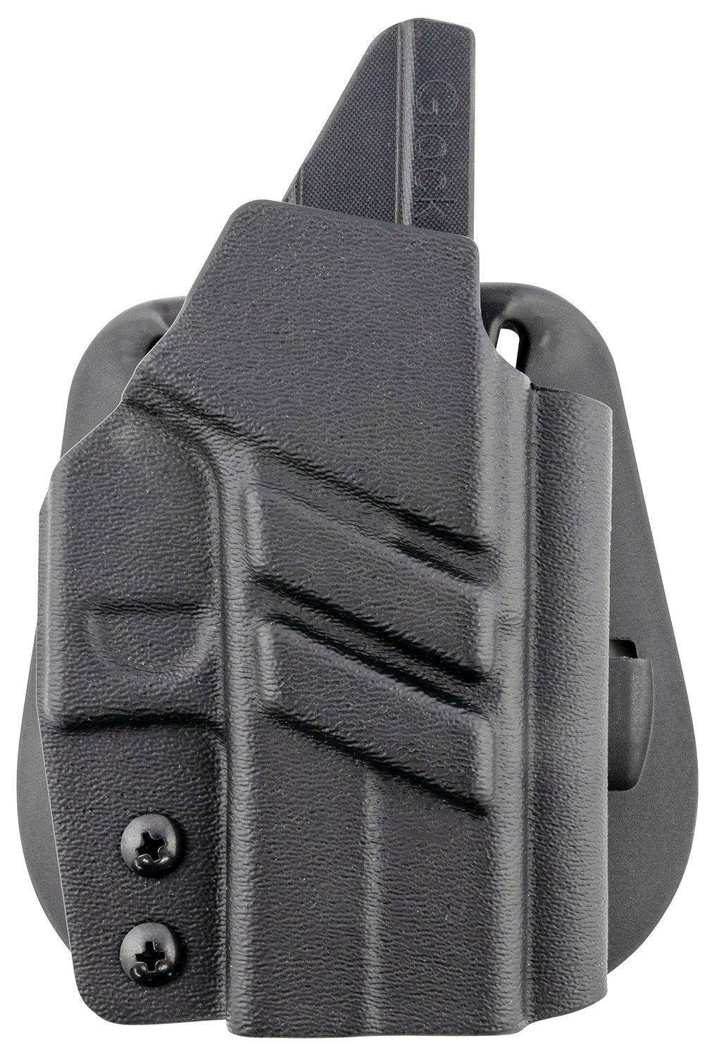 1791 Gunleather Tactical  OWB Black Kydex Fits Glock 43/43x/43 MOS Glock 48 Paddle Mount RH