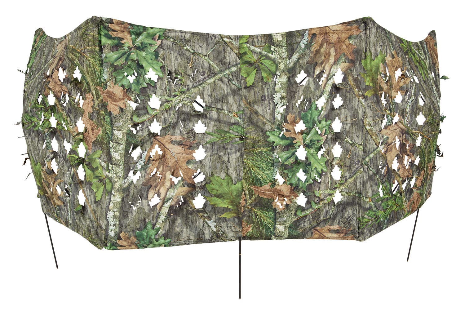 Ameristep Throwdown Turkey Blind Mossy Oak Obsession ZS3 27" High 91" Long