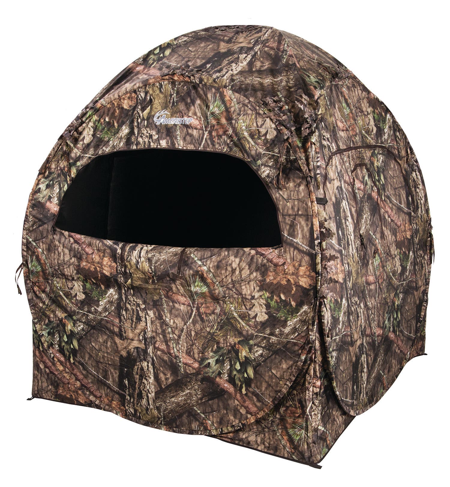 Ameristep Doghouse Run & Gun Spring Steel Blind Mossy Oak Break-Up Country 300 Durashell Plus 60" High 60" Long