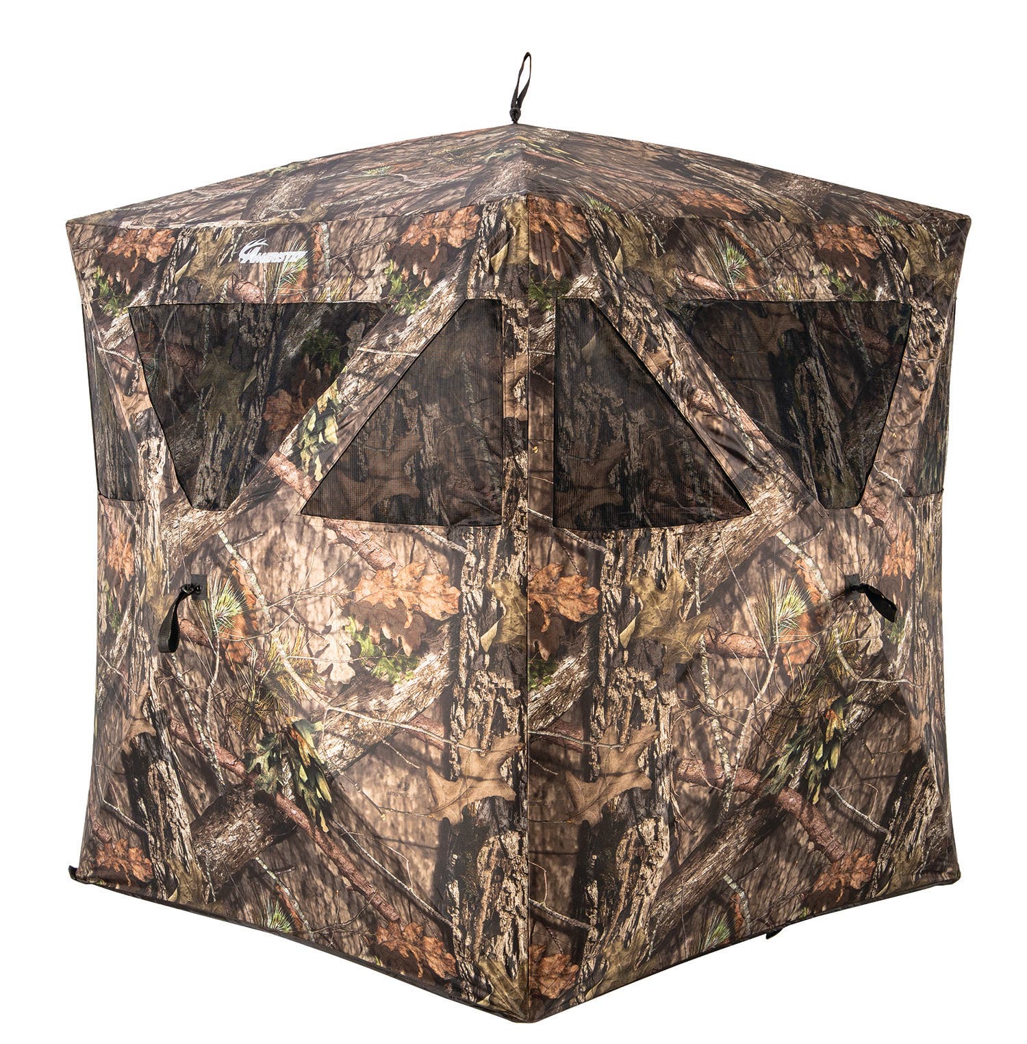 Ameristep Care Taker Ground Blind Hub-Style Mossy Oak Break-Up Country 300 Durashell Plus 66" High 60" Wide