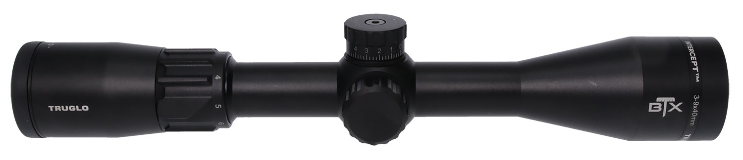 TruGlo Intercept Rifle Scope 3-9X40 BTX Duplex Reticle