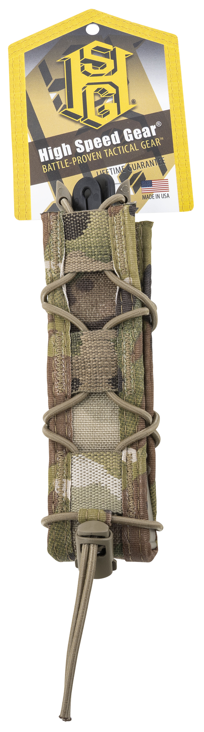 High Speed Gear TACO Extended Mag Pouch Single/Nylon MultiCam & MOLLE Mount