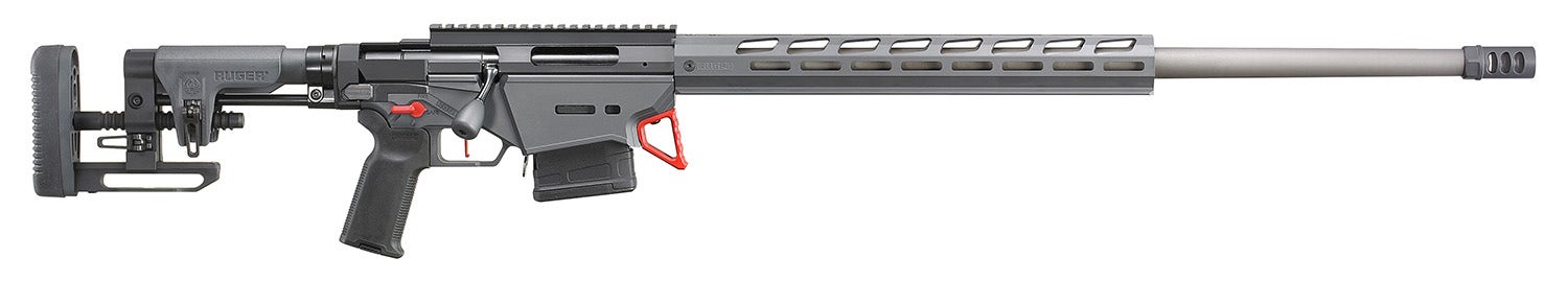 Ruger Precision 6.5 Creedmoor 10+1 26" SS Barrel Alum Rec Alum M-LOK Handguard Precision Syn Stock Rail Brake Gray 18084