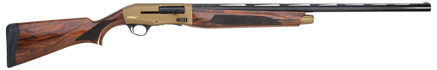 TriStar Viper G2 Pro 12 Gauge 28" 5+1 3", Bronze Cerakote Rec, Semi-Gloss Turkish Walnut Stock, Oversized Controls