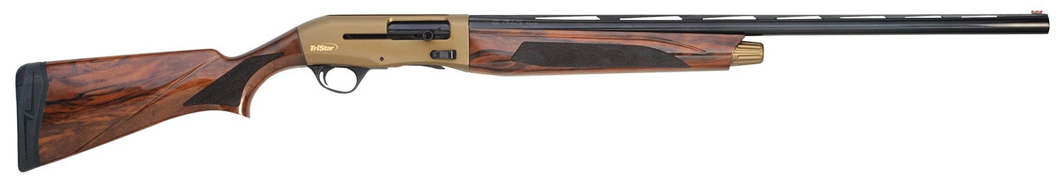 TriStar Viper G2 Pro 16 Gauge 28" Black Barrel 5+1 2.75", Bronze Cerakote Rec, Semi-Gloss Turkish Walnut Stock