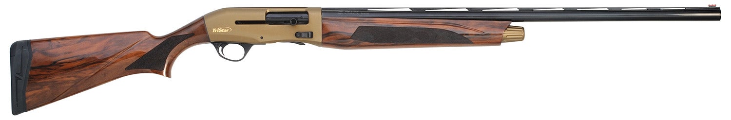 TriStar Viper G2 Pro 20 Gauge 26" Black Barrel, Bronze Cerakote Rec, Semi-Gloss Turkish Walnut Stock, Oversized Controls,