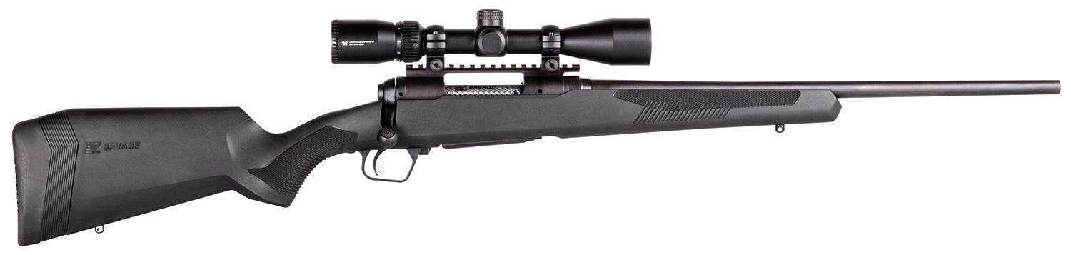 Savage 110 Apex Hunter XP 7mm PRC Rifle 22" Matte w/Vortex Crossfire II 3-9x40mm Scope 58013