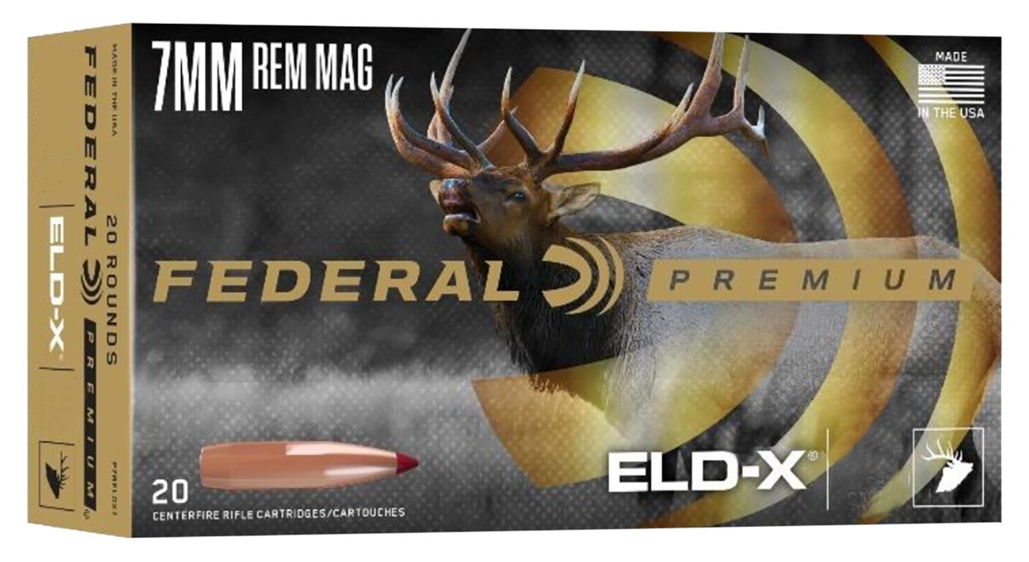 Federal Premium ELD-X 300 Win Mag 200 Gr. Extremely Low Drag-eXpanding (ELD-X) 20/Box