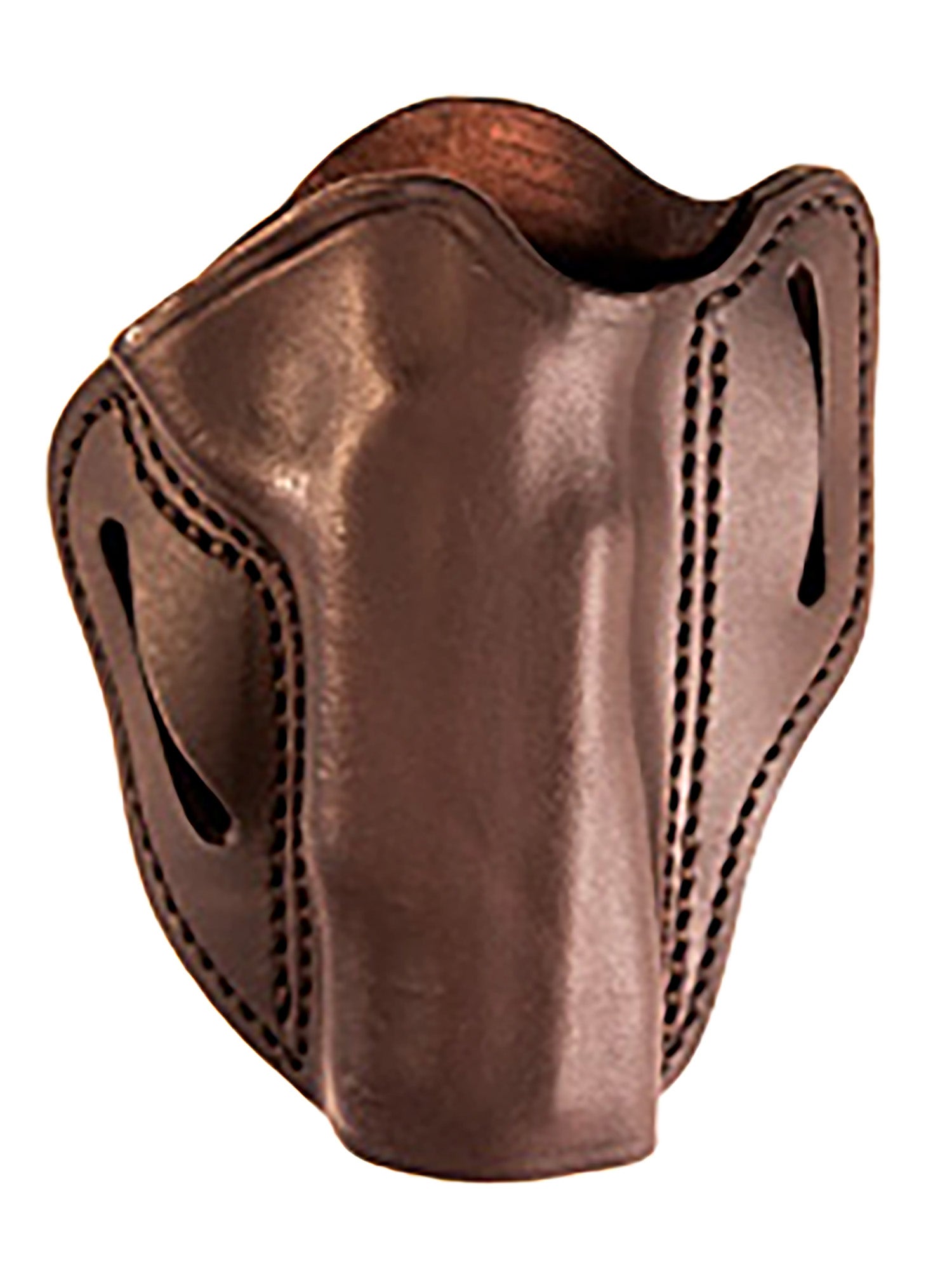 Uncle Mikes-leather(1791) Outside The Waistband Holster OWB Size 03 Brown Leather Fits 1911 5" RH