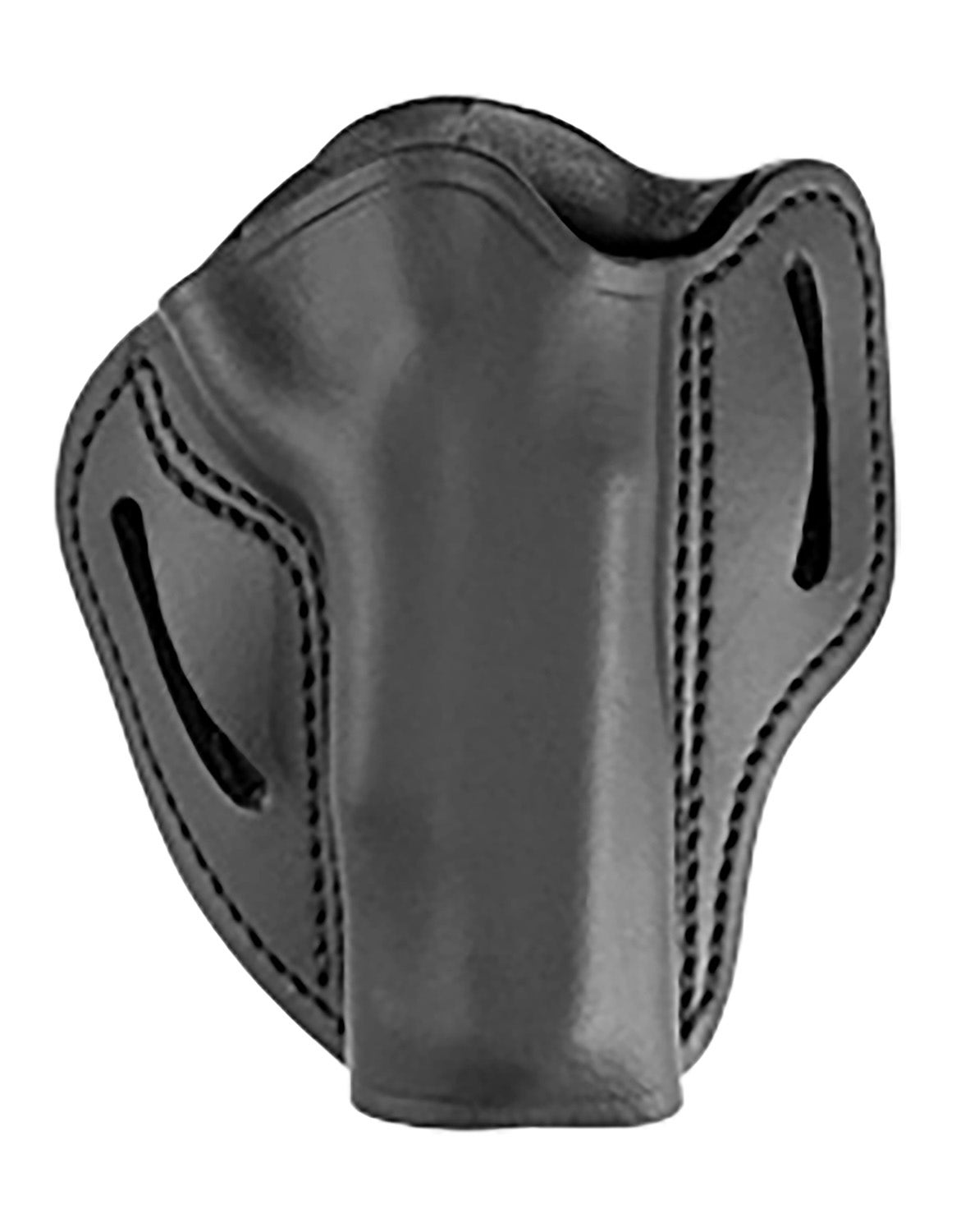 Uncle Mikes-leather(1791) Outside The Waistband Holster OWB Size 03 Matte Black Fits 1911 5" RH