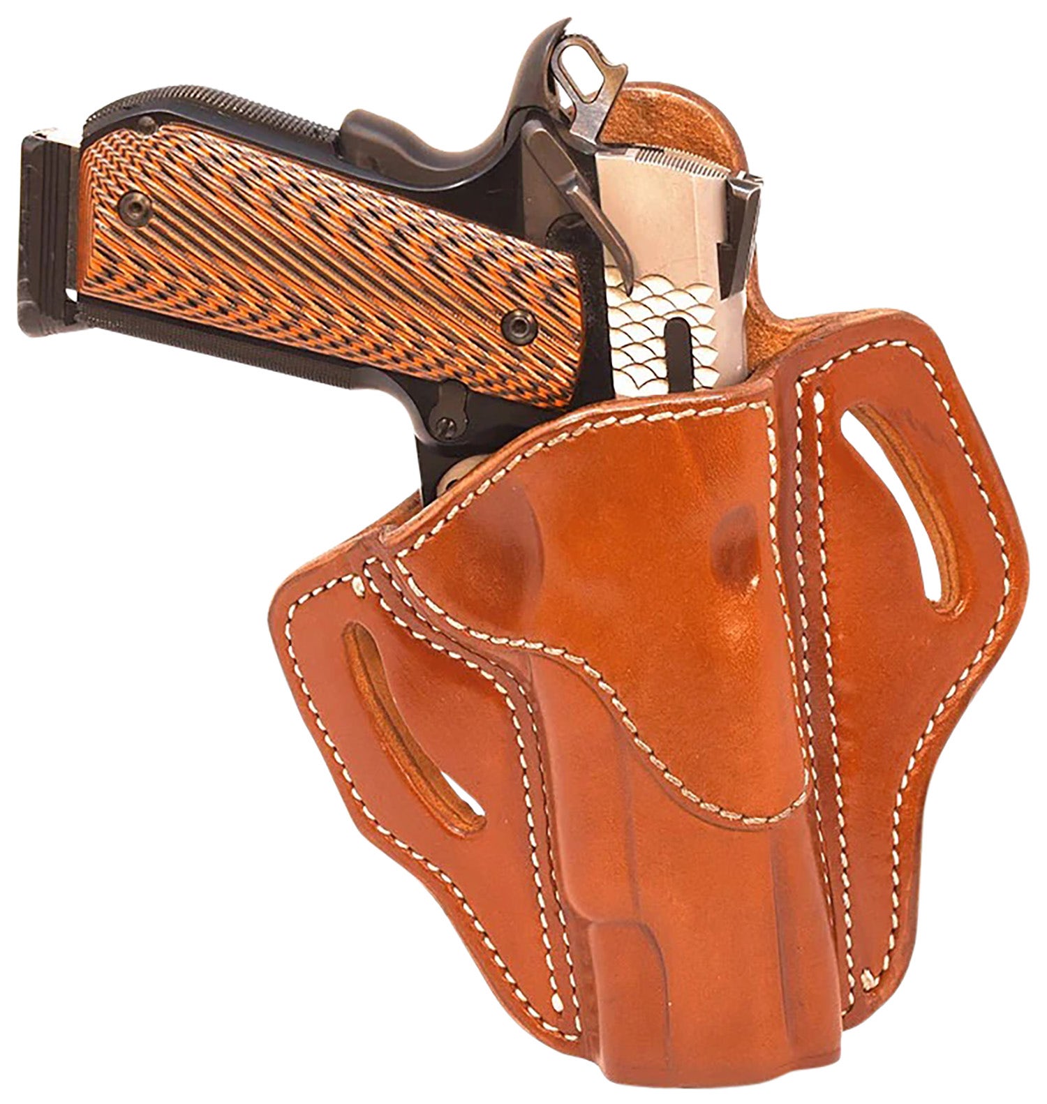 1791 Gunleather BH1S Optic Ready OWB Classic Brown Fits 1911 3.5-4.25" Barrel RH