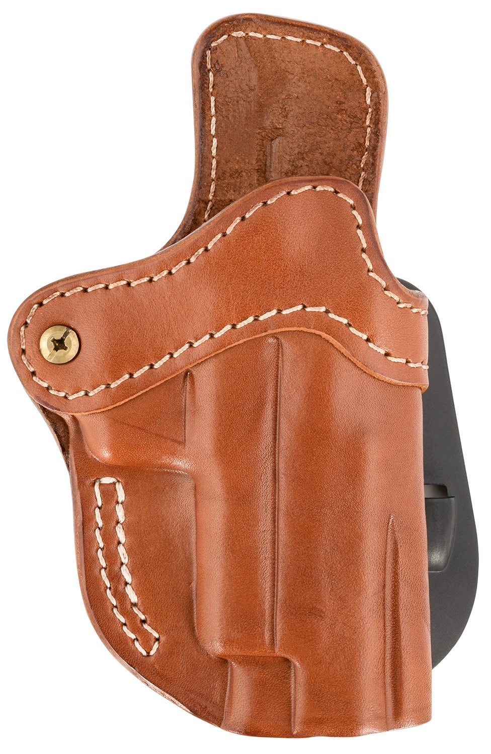 1791 Gunleather Paddle Holster Optic Ready OWB Size 2.3 Classic Brown Leather Fits Glock 17, Walther PPQ RH