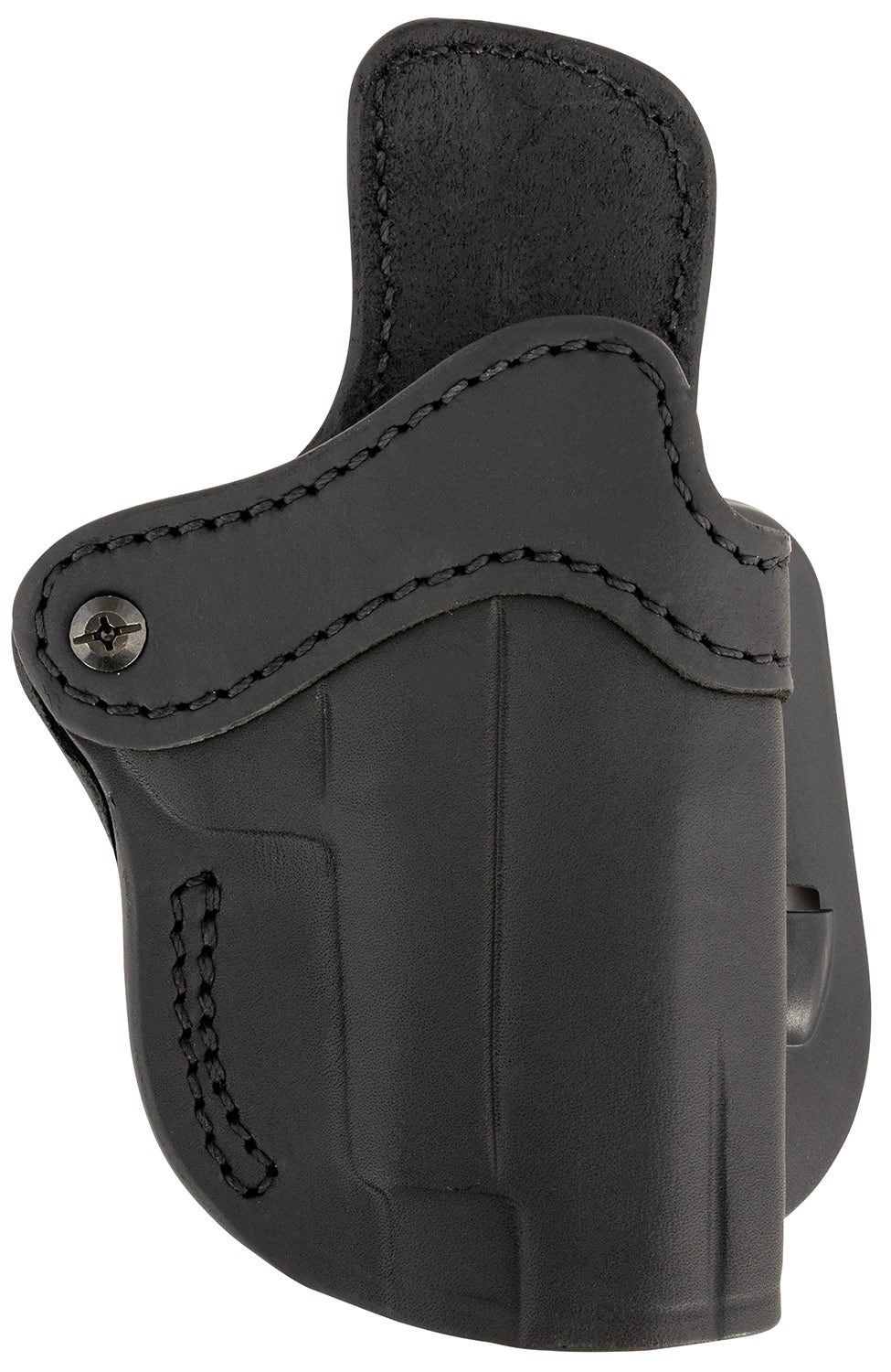 1791 Gunleather Paddle Holster Optic Ready OWB Size 2.3 Signature Brown Leather Fits Glock 17, Walther PPQ RH