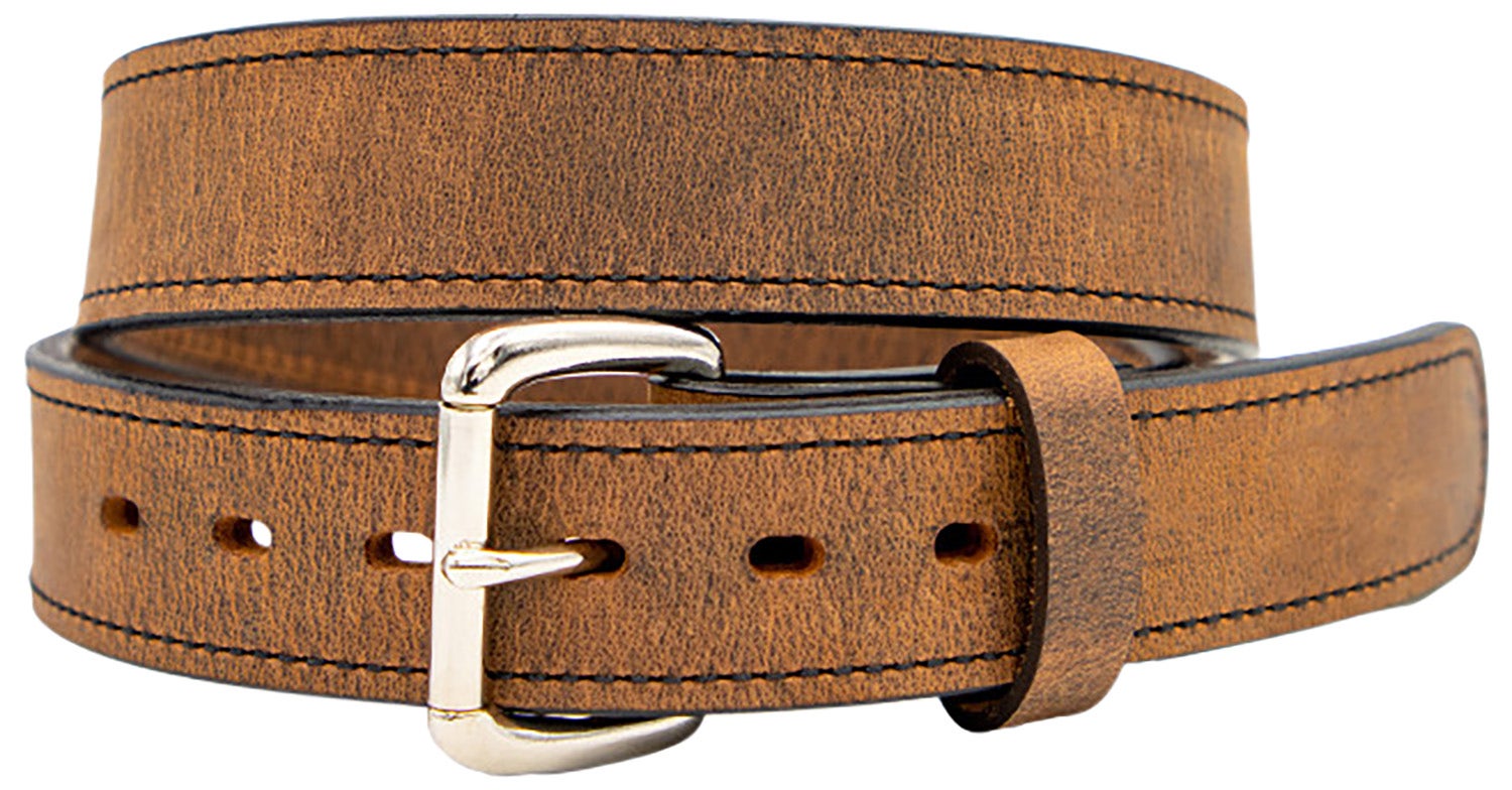 Versacarry Classic Carry Brown Leather Belt 38" Buckle Closure