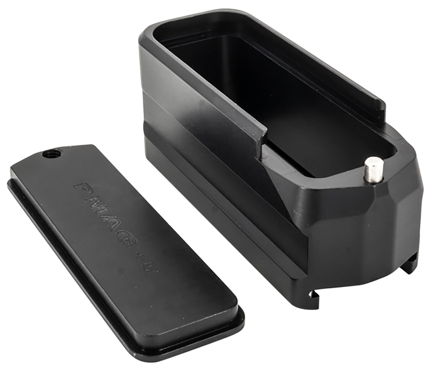 Shield Arms Magazine Extension 5rd Compatible w/ Magpul PMAG Gen M3 Black Anodized Aluminum