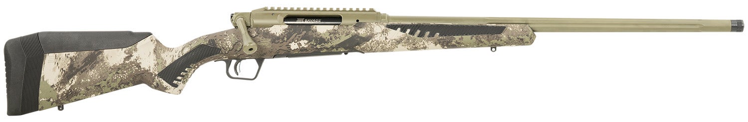 Savage Impulse Big Game 243 Win. Rifle 22" Woodland Camo 58023