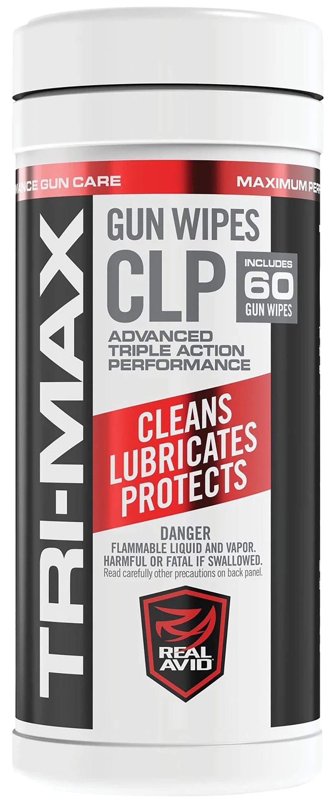 Real Avid Tri-Max CLP Gun Wipes-Canister