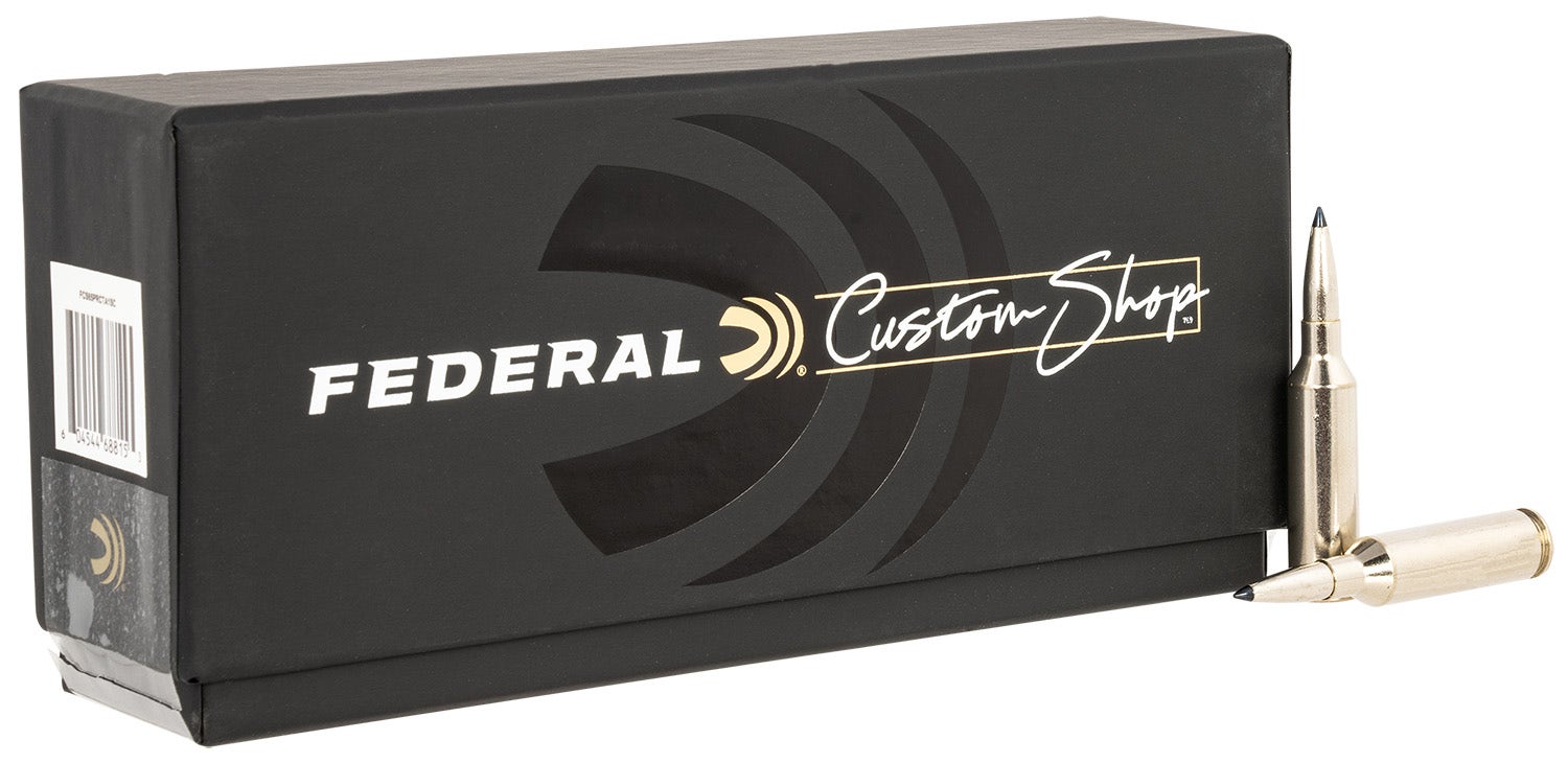 Federal Custom Rifle Ammo 6.5 PRC 130 gr Terminal Ascent 20 Per Box