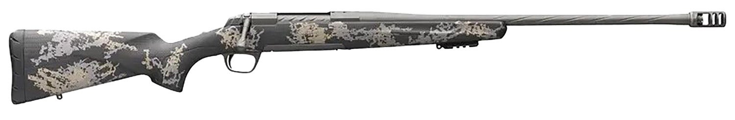 Browning X-Bolt Mountain Pro Tungsten SPR 6.5 PRC Rifle 20" Tungsten Cerakote/Carbon Fiber w/Accent Graphics 035583294