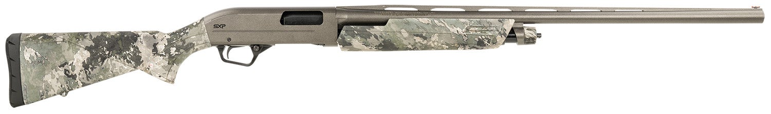 Winchester SXP Hybrid Hunter 12G Pump Action Shotgun 3.5" Chamber 4+1 (2.75") 28", TrueTimber, TruGlo Fiber Optic Sight, 512447292