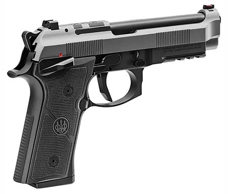 Beretta 92XI Pistol 9mm 10+1 4.70" Alum Frame SS Slide Fiber Optic Sight Optic Ready Safety J92FSR920