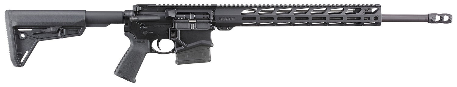 Ruger SFAR State Compliant 308 Win 20" 10+1 Alum Rec M-LOK Handguard Adj Syn Stock 2-Stage Trigger Brake Rail Black 5615