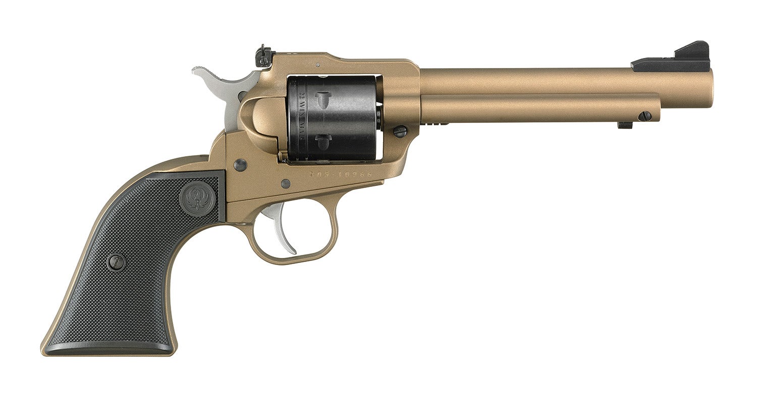 Ruger Super Wrangler 22 LR/22 WMR Revolver 5.50" 6 Shot Bronze Cerakote 2034