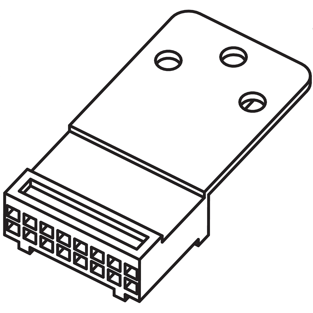 Motorola 1580922V01 Housing Connector