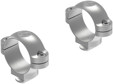 Leupold Dual Dovetail Rings - 1" Tube Diameter, Low Height, Silver
