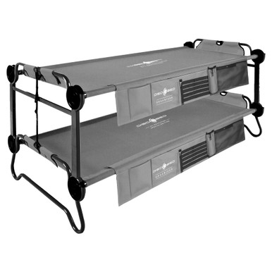 Disc-O-Bed XL Grey Outfitter Edition with Organizers