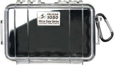 Pelican Micro Case 1050 Black/Clear