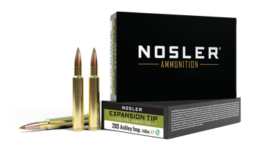 Nosler E-Tip Lead-Free .280 Ackley 140gr E-Tip Spitzer 20Rnd Rifle Ammunition