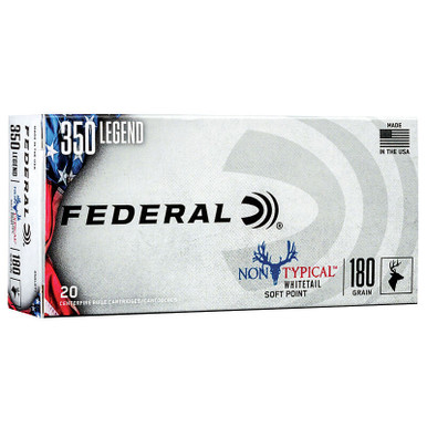 Federal 350LDT1 Non-Typical .350 Legend 180 GR NTSP 20 Rounds