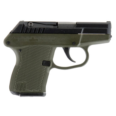 Kel-Tec P-32 DAO 32 ACP 2.5 7rd Green Polymer Grip Blued Finish