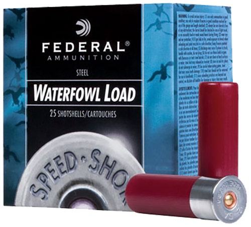Federal Speed-Shok Waterfowl 12 Gauge 3.50" 1 3/8 oz 2 Shot 25 Per Box