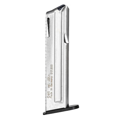 Colt Rimfire 517602 1911 22 LR 12 Round Stainless Steel Finish Magazine